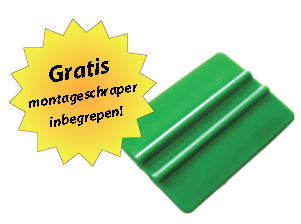 We sturen een gratis applicatierakel mee in uw pakket!